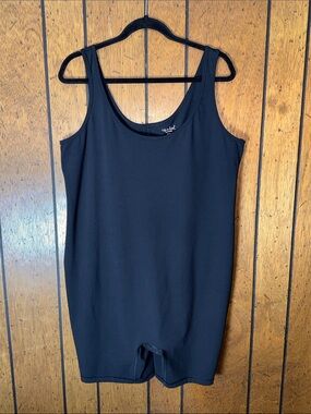 Ingrid & Isabel Black Tank Romper